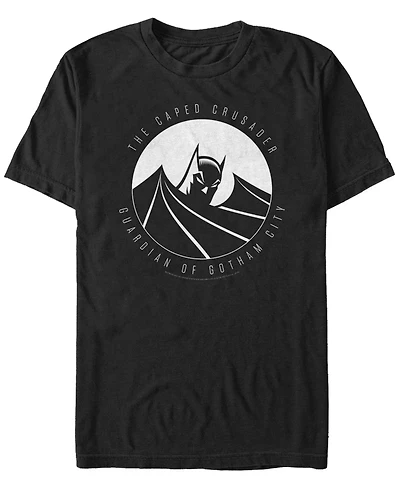 Fifth Sun Dc Men's Batman The Caped Crusader Short Sleeve T-Shirt