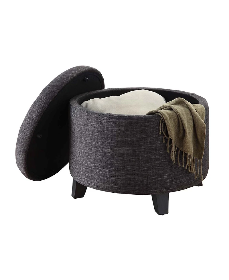 Convenience Concepts Designs4Comfort Round Ottoman
