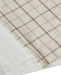 Anaheim Plaid Curtain 1 Panel for bedroom, Rob Pocket/Back Tab fit up to 1.25 inches rod Single Living Room
