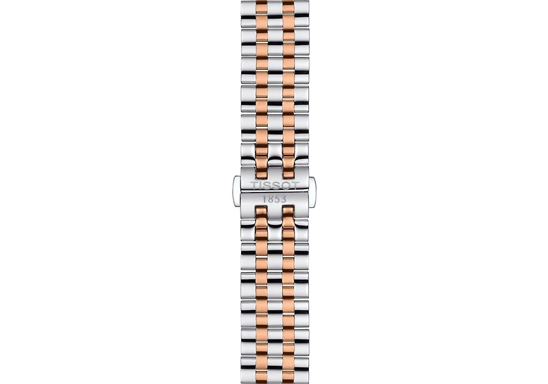 Tissot Men's Swiss Automatic T-Classic Carson Powermatic 80 Two-Tone Stainless Steel Bracelet Watch 40mm