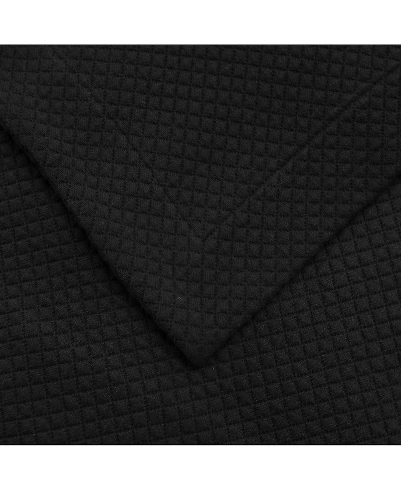Superior 100% Cotton Diamond Solitaire All-Season 2-Piece Coverlet Set, Twin
