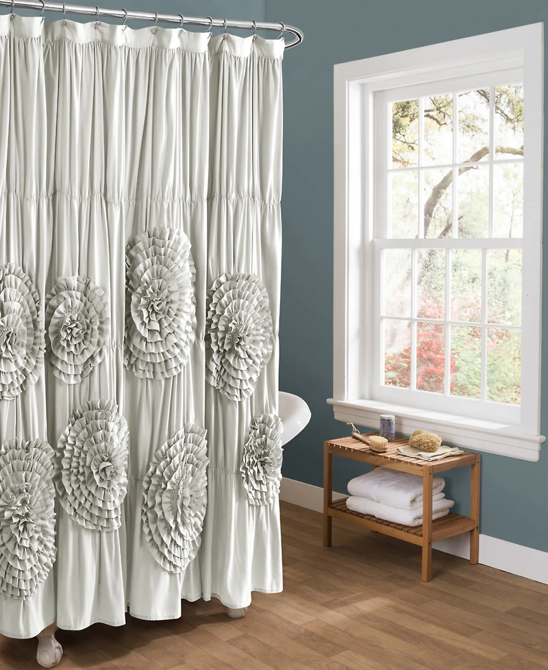 Lush Decor Serena Shower Curtain, 72" x