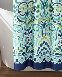 Lush Decor Clara Bohemian Shower Curtain, 72" x