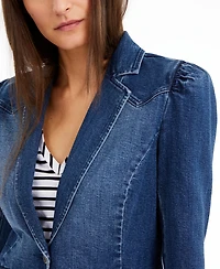 I.n.c. International Concepts Women's Puff-Sleeve Blazer, Created for Macy's