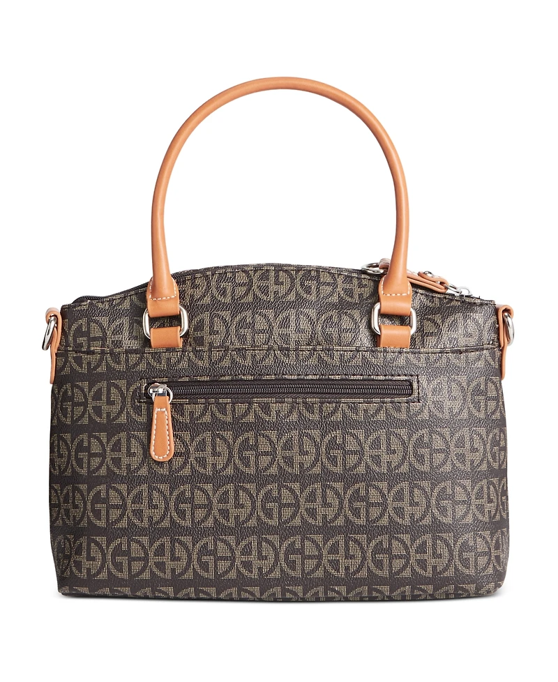 Giani Bernini Block Signature Mini Satchel, Exclusivey at Macy's