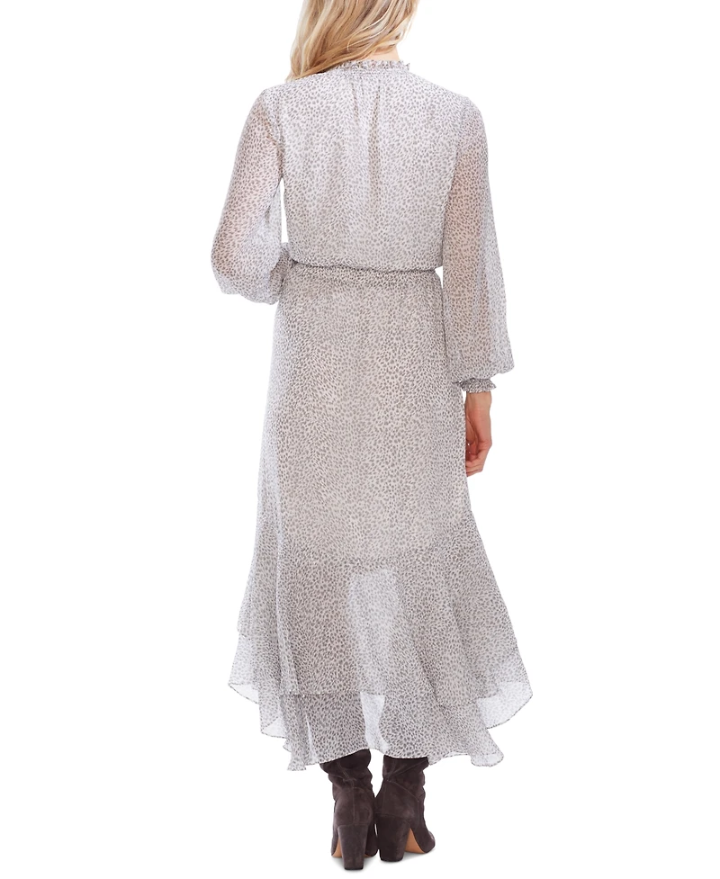 1.state X Jaime Shrayber Printed High-Low Dress
