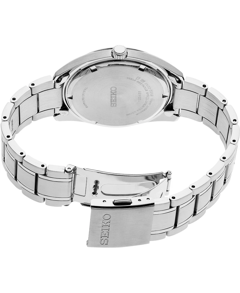 Seiko Men's Essentials Stainless Steel Bracelet Watch 40.2mm