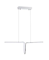 Ali 34.5" Dimmable Adjustable Integrated Led Linear Pendant