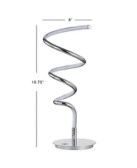 Scribble 19.75" Modern Dimmable Integrated Led Table Lamp