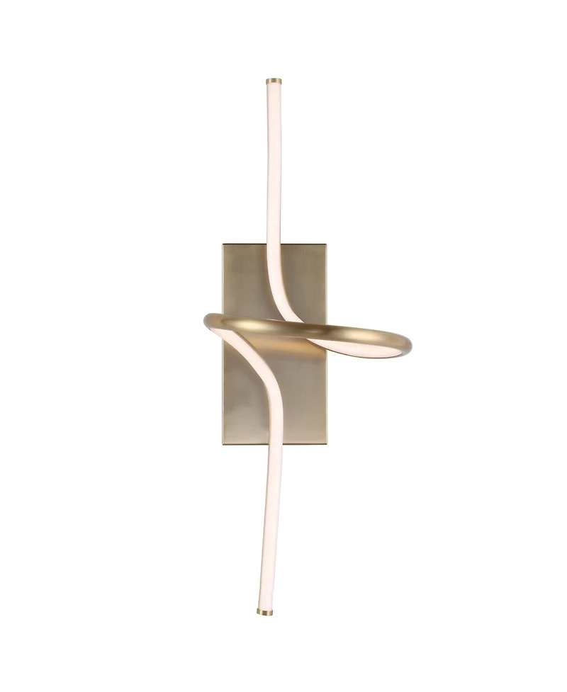 Sketch 9" Minimalist Integrated Led Vanity Light Sconce