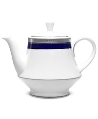 Noritake Crestwood Cobalt Platinum Tea Pot