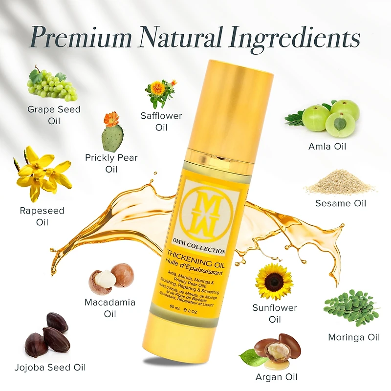Omm Collection Thickening Oil, 2 oz