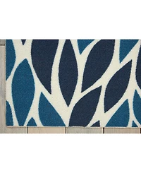 Long Street Looms Backyard BAC094 4'4" x 6'3" Outdoor Area Rug