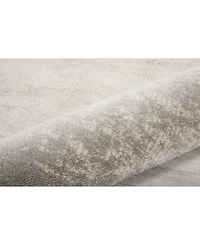 Long Street Looms Samuel SAM12 Ivory 2'2" x 7'6" Runner Rug