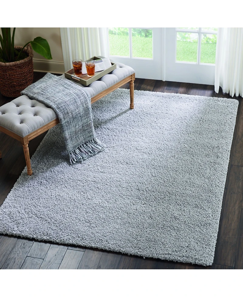 Long Street Looms Cali Shag CAL01 5'3" x 7'3" Area Rug