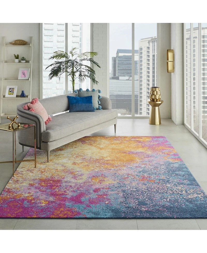 Long Street Looms Zeal ZEA10 Multi 9' x 12' Area Rug