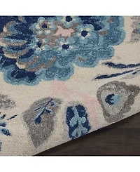 Long Street Looms Peace PEA02 8'10" x 11'10" Area Rug