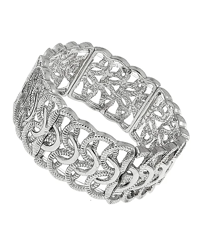 2028 Woven Loop Stretch Bracelet