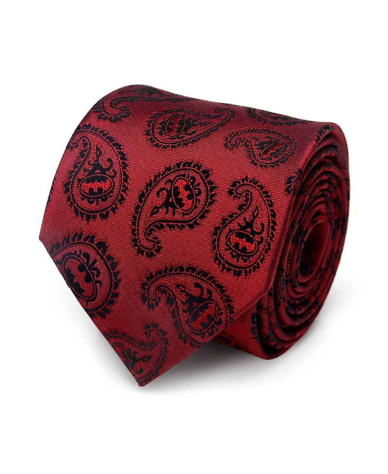 Dc Comics Batman Paisley Men's Tie