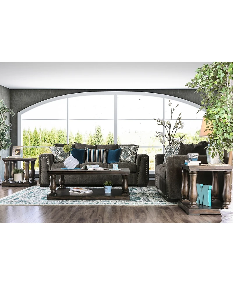 Furniture of America Tukwila Upholstered Sofa