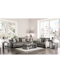 Furniture of America Xolan Upholstered Love Seat