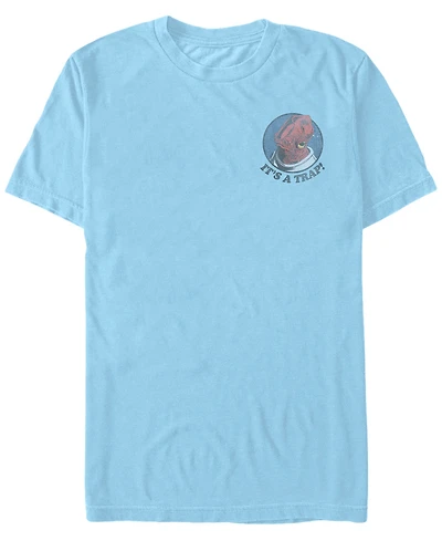 Fifth Sun Star Wars Men's Admiral Ackbar Pocket Short Sleeve T-Shirt