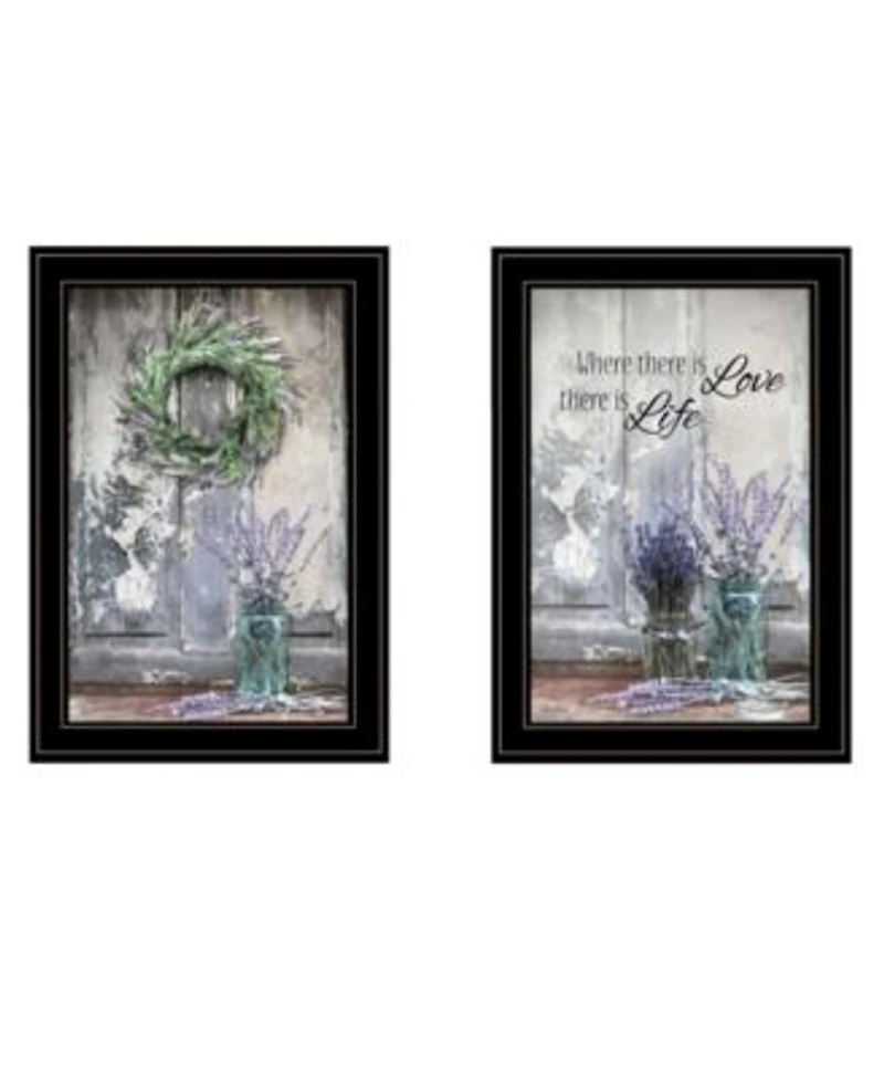 Trendy Decor 4u Where There Is Love 2 Piece Vignette By Lori Deiter Collection