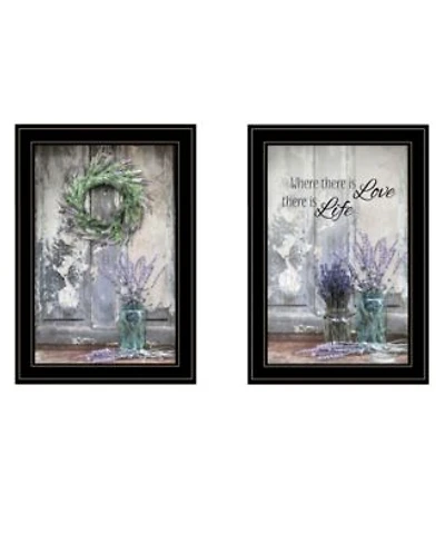 Trendy Decor 4u Where There Is Love 2 Piece Vignette By Lori Deiter Collection