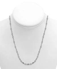 Now This Mirror Link Chains In Gold Or Silver Plate In 18 Or 24