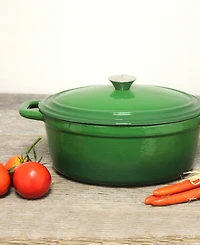 BergHOFF Neo 5pc Cast Iron Dutch Oven Set with 10" Fry Pan