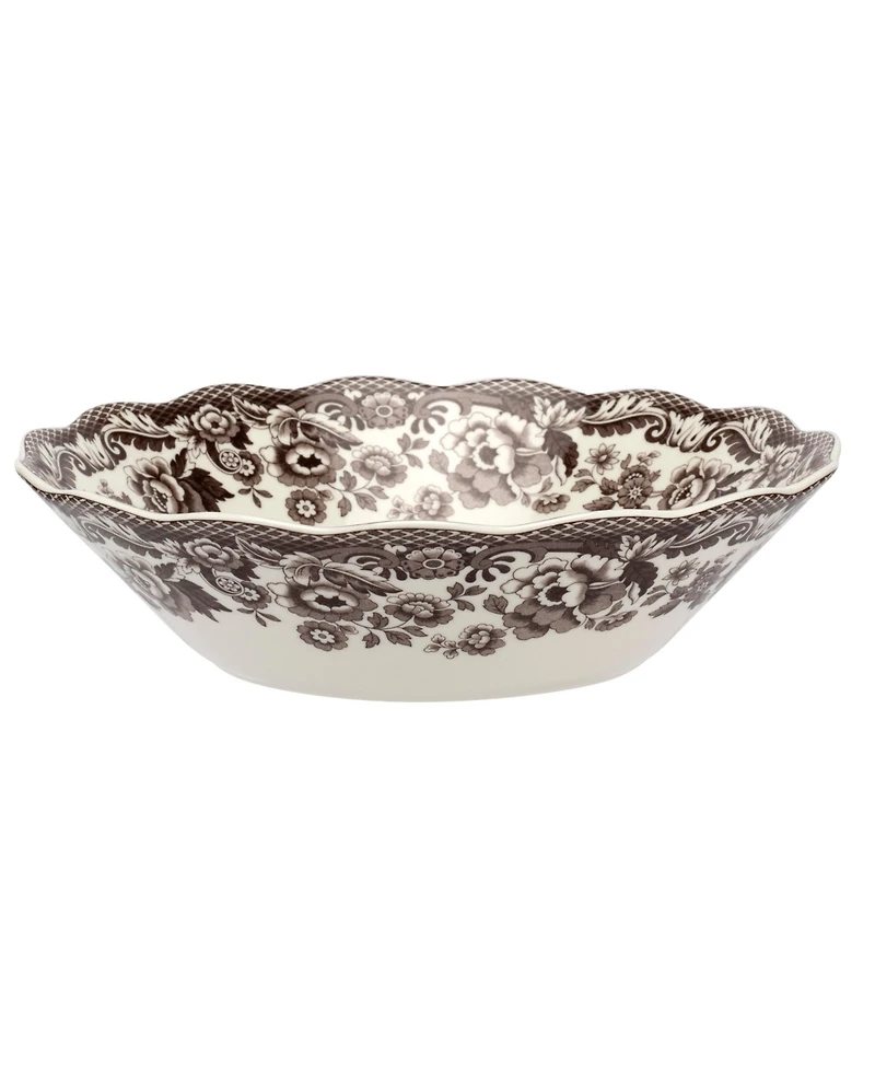 Spode Woodland Turkey Daisy Serving Bowl