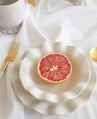Coton Colors Signature White 4 Piece Place Setting