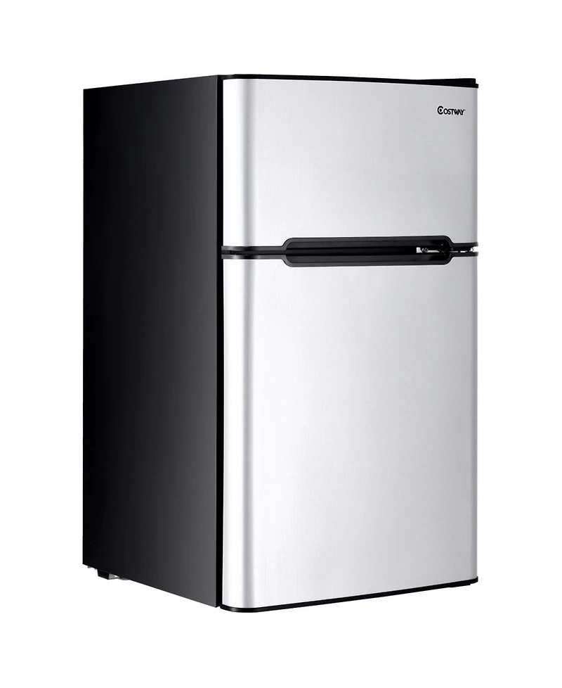 Refrigerator Small Freezer Cooler Fridge Compact 3.2 cu ft. Unit