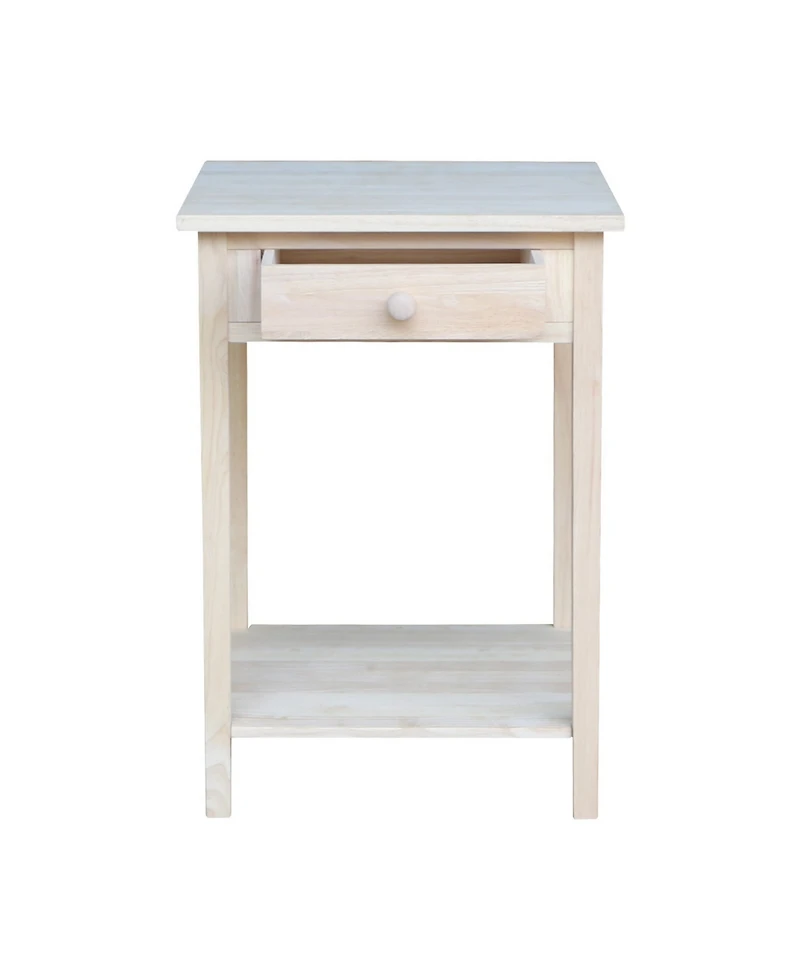 International Concepts Hampton Bedside Table