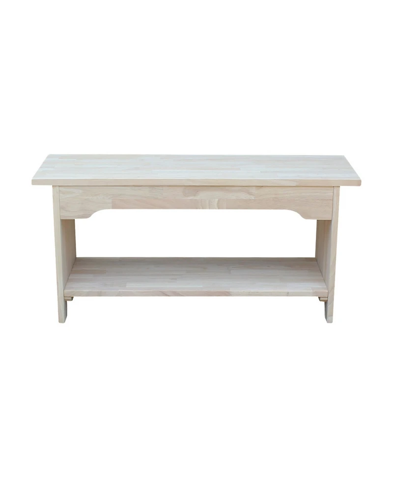 International Concepts Brookstone Bench