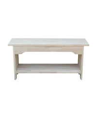 International Concepts Brookstone Bench