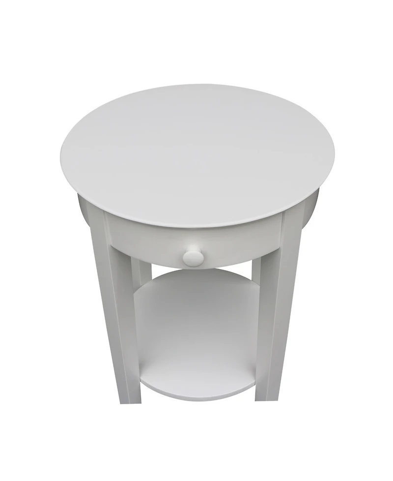 International Concepts Phillips Accent Table with Drawer