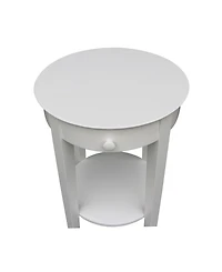 International Concepts Phillips Accent Table with Drawer
