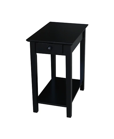 International Concepts Narrow End Table