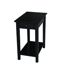 International Concepts Narrow End Table