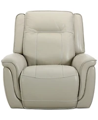 Lenardo 42" Leather Power Recliner, Created for Macy's