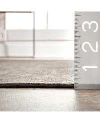 nuLoom Premium Pet Pad Premium Pet-Friendly Non-Slip Grip Gray 8' x 10' Rug Pad