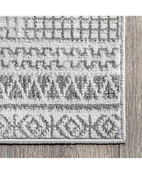 nuLoom Creek Vintage-Inspired Amerie Gray 5' x 8' Area Rug