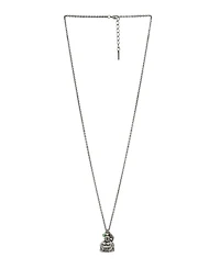 Mr Ettika Plated Ox Chain Buddha Necklace