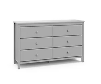 Storkcraft Alpine 6 Drawer Dresser - Nursery, Kids & Bedroom Storage Dresser