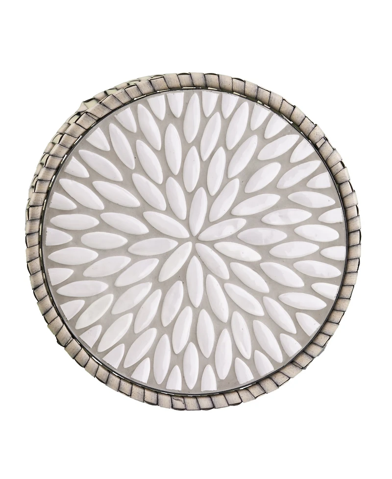 Southern Enterprises Anisa Round Outdoor Side Table