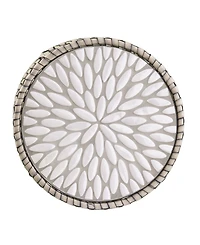 Southern Enterprises Anisa Round Outdoor Side Table