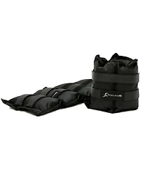 ProsourceFit Ankle Weights 5 lb, Set of 2, Black