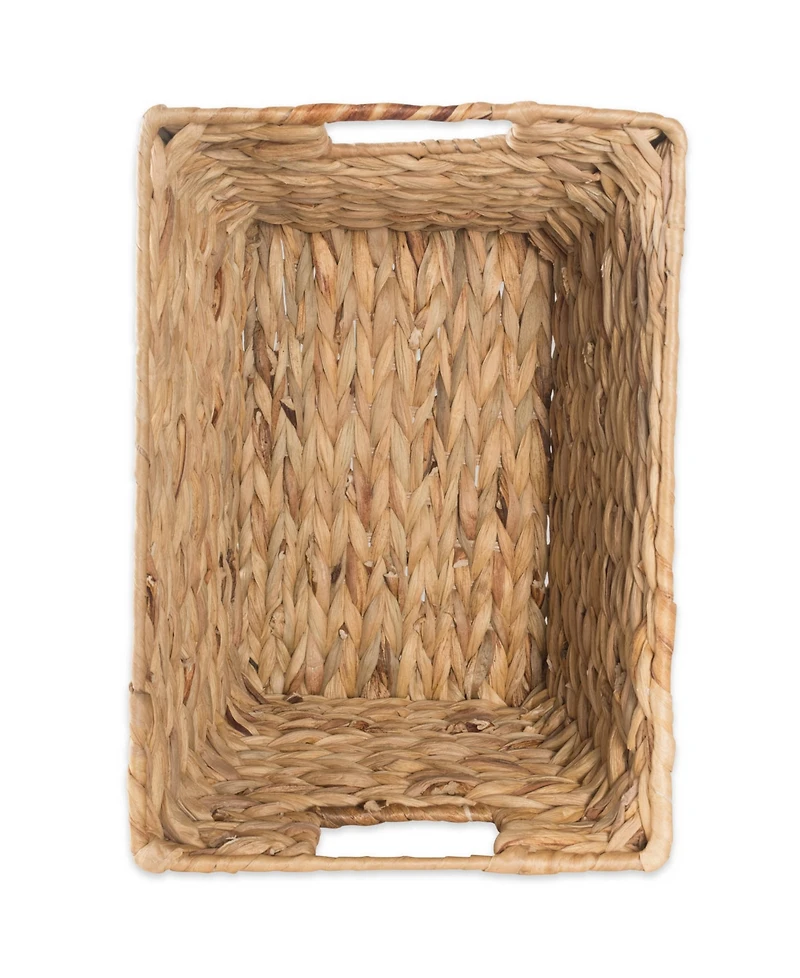 Design Imports Water Hyacinth Basket Set of