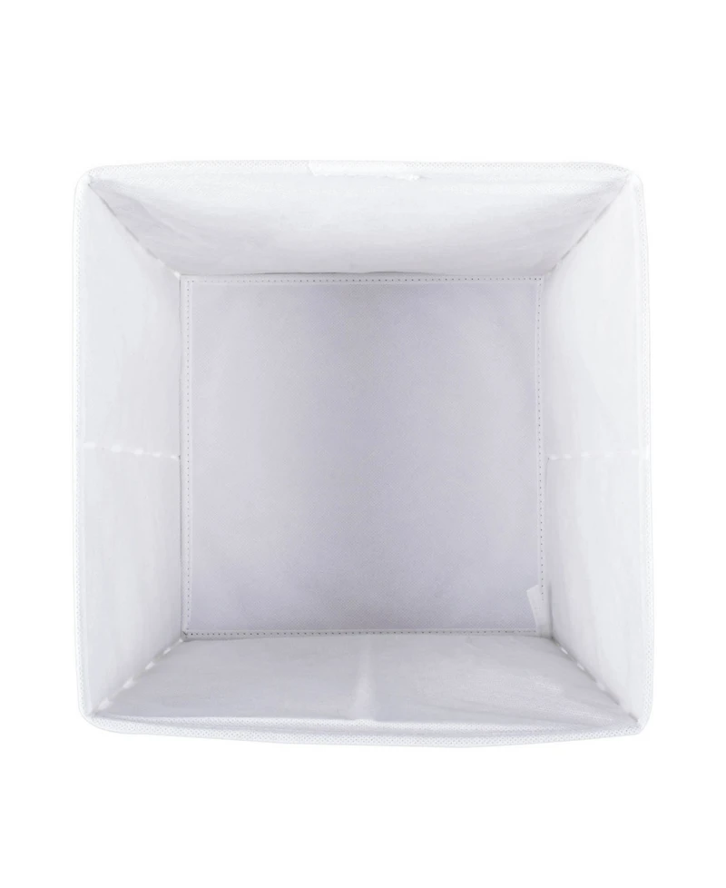 Design Imports Non-woven Polyester Cube Scroll Square Set of 2